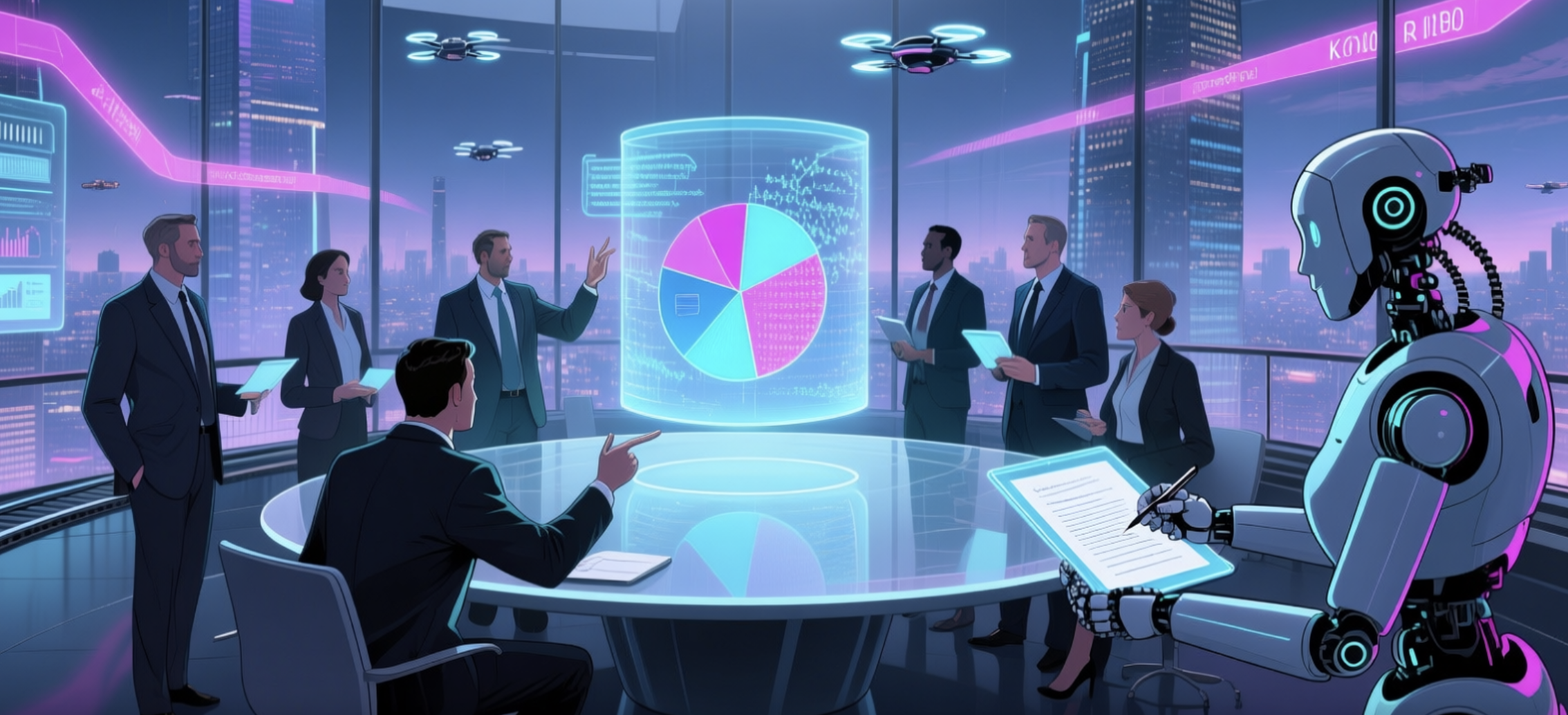 The AI Race : L’évolution des services de conseil face à l’Intelligence Artificielle 