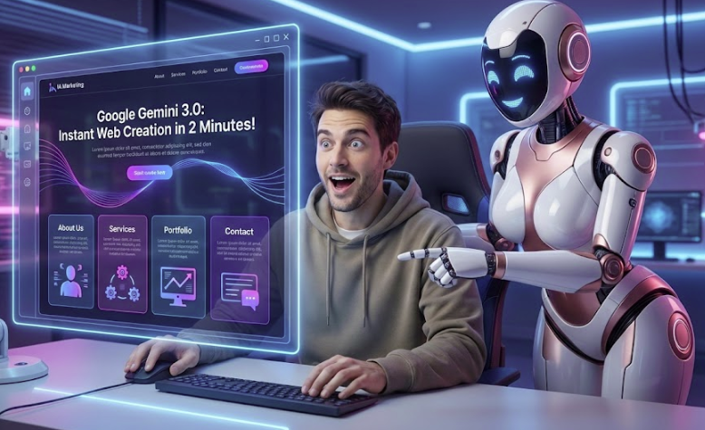 Google Gemini 3.0 : Un changement pour le marketing et la création web ?